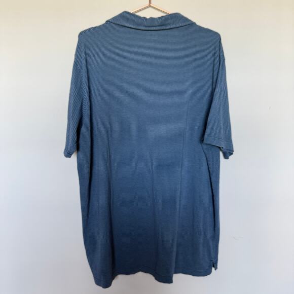 Peter Millar Mountainside Collection Polo Shirt Mens XXL Striped Stretch Golf - Picture 6 of 6